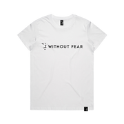 WOMEN'S ORIGINAL WITHOUT FEAR TEE (WHITE)